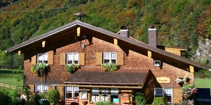 Hotels und Ferienwohnungen im Oberallgäu - Vorteilskarte: Allgäu-Walser-Card - Oberstdorf Trettachtal - Murmeleshütte